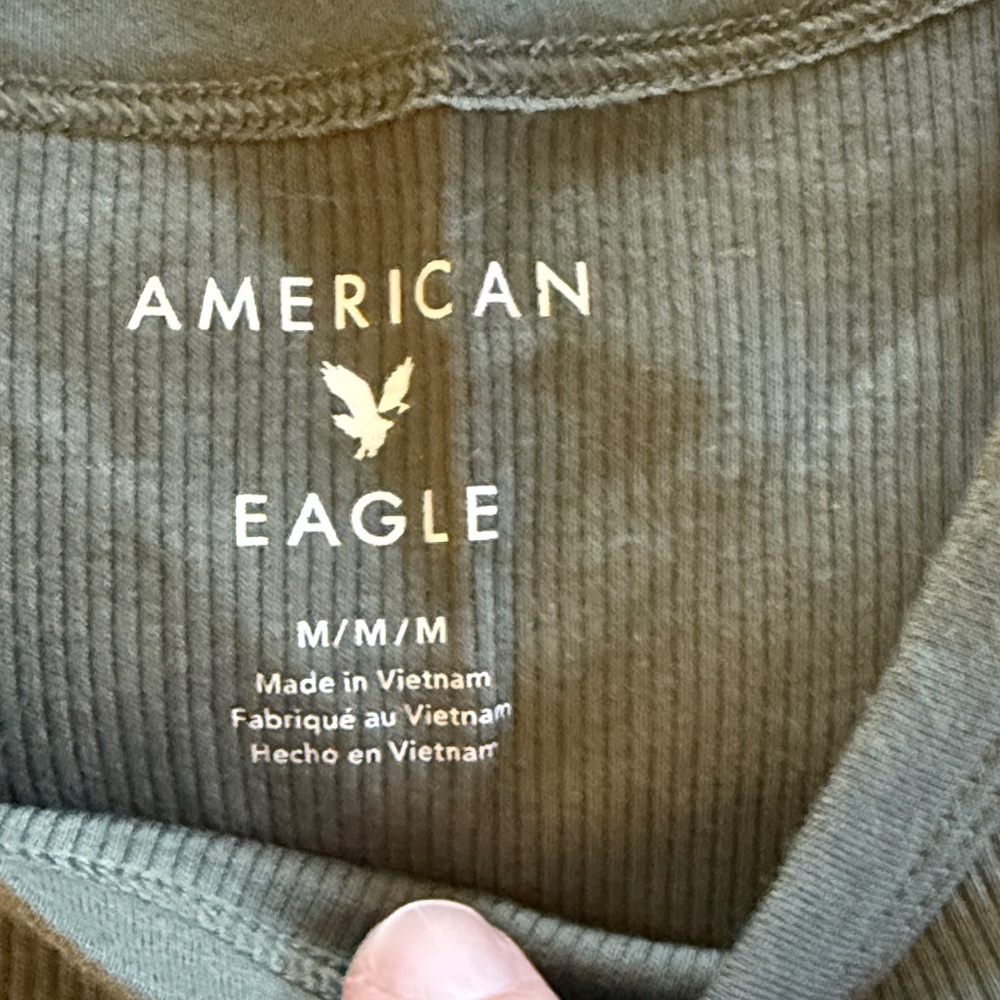 American Eagle Outfitters Khaki Women's Tank Top - Picture 2 of 3